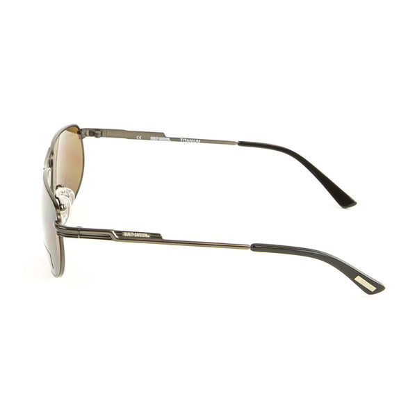 Harley-Davidson Men's Sunglasses, HDX875 GUN-1F 58mm