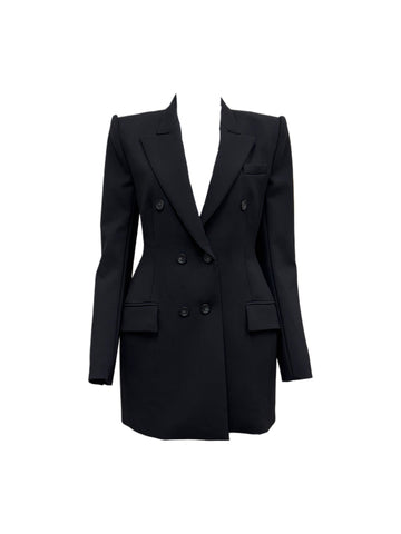 Max Mara Women's Black Harem Button Closure Jacket NWT