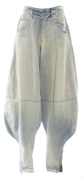 DIESEL Women's VINTAGE Light Wash Harem Jeans #DS0311 MSRP $733 Sz 27 NWT