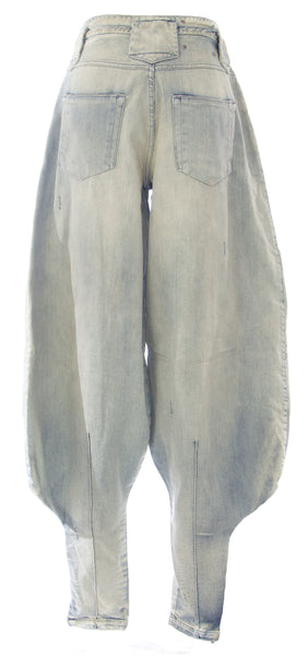 DIESEL Women's VINTAGE Light Wash Harem Jeans #DS0311 MSRP $733 Sz 27 NWT
