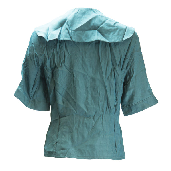 ALICE'S PIG Women's Teal Helena's Hound Blouse AP0134 NWT