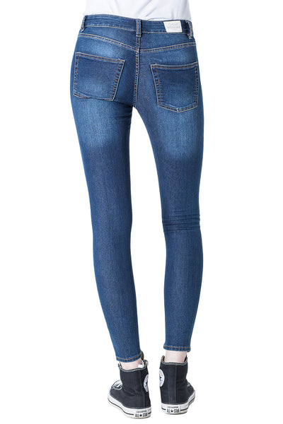 CHEAP MONDAY Women's Dim Blue High Spray Jeans 0336819 $75 NWT