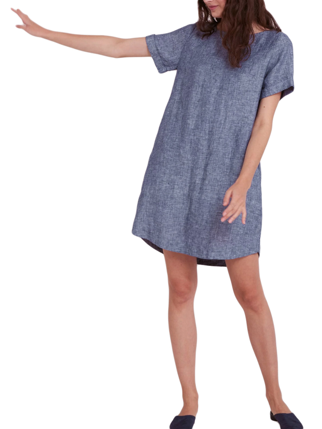 Roberta Roller Rabbit Women's Hinata Dress Small Navy Blue Roberta Roller Rabbit Women's Hinata Dress Small Navy Blue