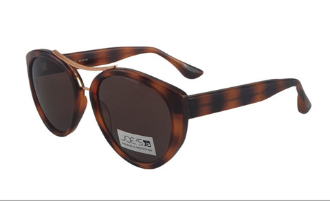 JOE'S JEANS Women's Honey Tortoise Oval Sunglasses #JJ6021 One Size New