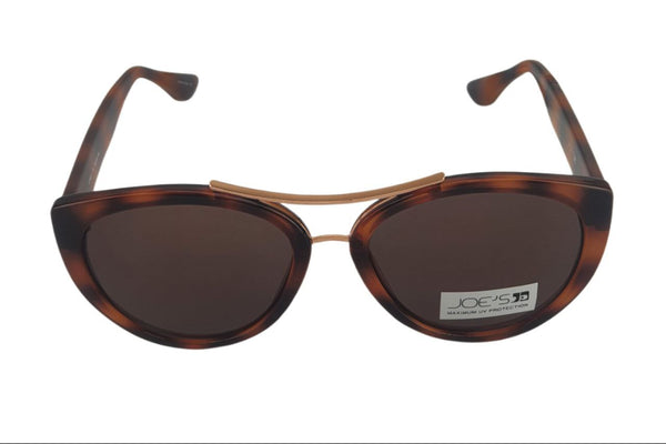 JOE'S JEANS Women's Honey Tortoise Oval Sunglasses #JJ6021 One Size New
