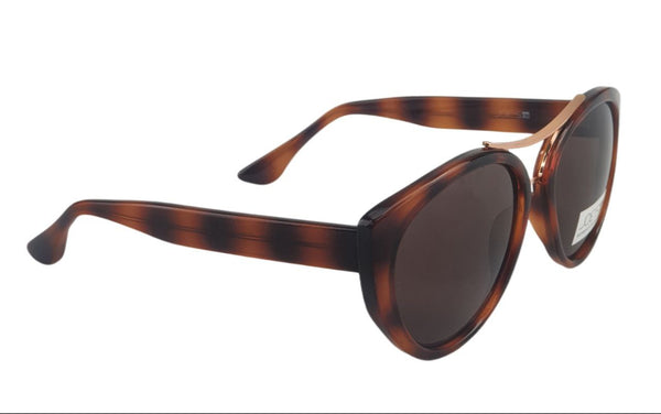 JOE'S JEANS Women's Honey Tortoise Oval Sunglasses #JJ6021 One Size New
