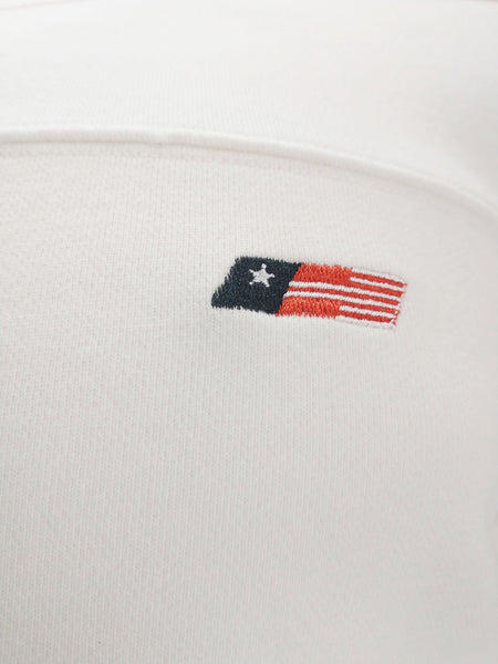 HONOR THE GIFT Men's White Blacktop Crew Sweatshirt $88 NWT