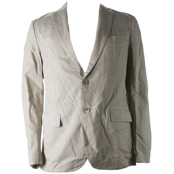 J. LINDEBERG Men's Linen Hopper Unc Linen Wash Blazer Sz 52L $595 NWT