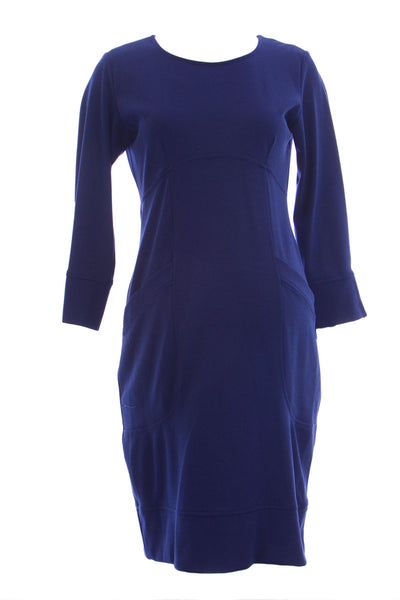 OLIAN Maternity Women's Lined Bodice 3/4 Sleeve Pullover Dress $148 NWT