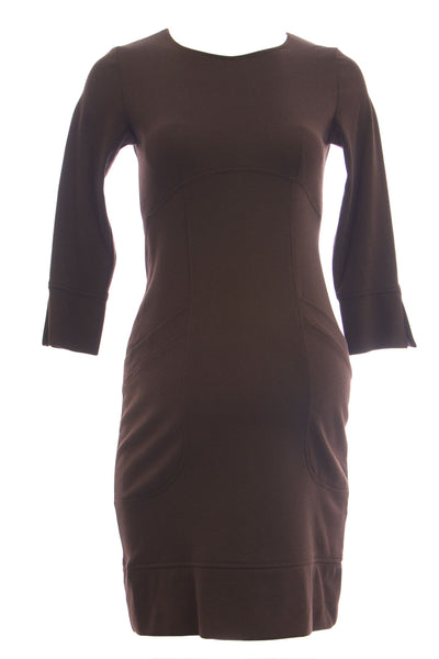 OLIAN Maternity Women's Lined Bodice 3/4 Sleeve Pullover Dress $148 NWT