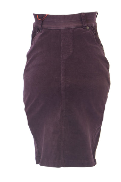 Elly B by OLIAN Maternity Women's Velvet Pencil Skirt IK31048 $70 NWT