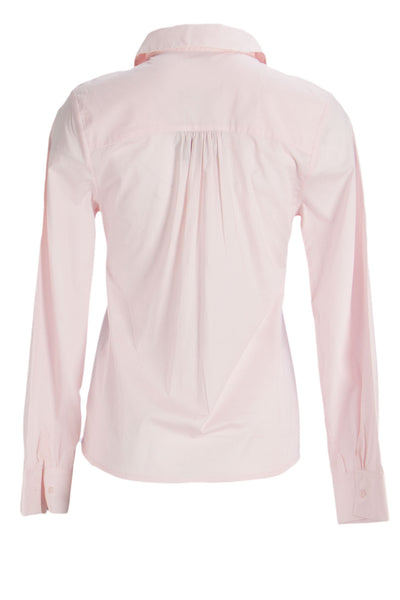 OLIAN Maternity Women's Smocked Front Button Down Blouse $110 NWT