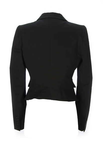 I'M ISOLA MARRAS Women's Black One Button Cropped Blazer 00199 Size 29 NEW