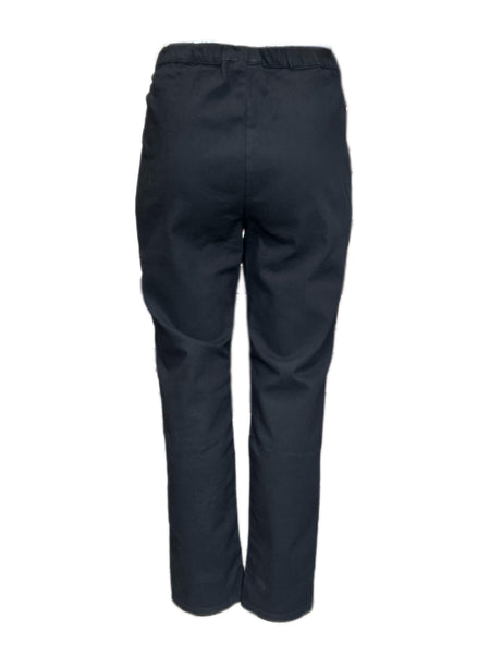 Marina Rinaldi Women's Black Ibis Low Rise Straight Pants Size 18W/27 NWT