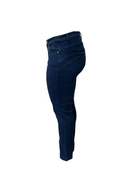 Marina Rinaldi Women's Blue Idillio Straight Leg Jeans NWT