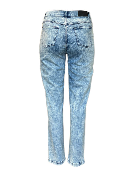 Marina Rinaldi Women's Blue Idraste Slimm Pants NWT