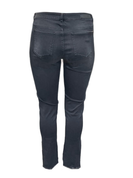 Marina Rinaldi Women's Grey Idrovoro Denim Pants NWT