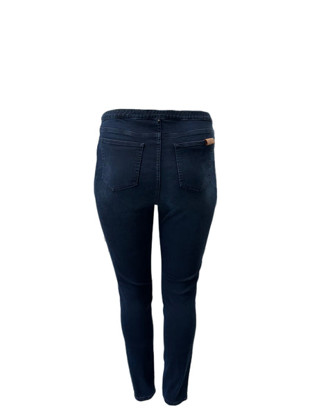 Marina Rinaldi Women's Blue Iesolo Pullover Jeans NWT