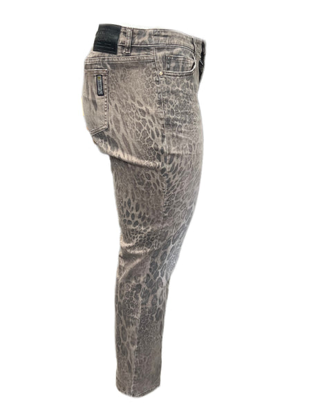 Marina Rinaldi Women's Brown Ieti Skinny Denim Pants NWT