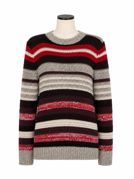 Max Mara Women's Multicolor Ilde Pullover Sweater NWT
