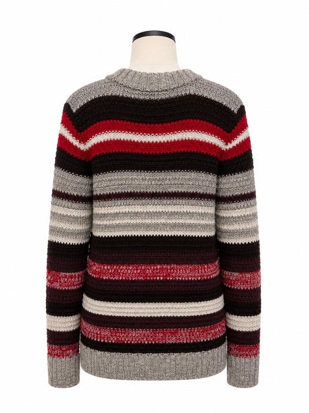 Max Mara Women's Multicolor Ilde Pullover Sweater NWT