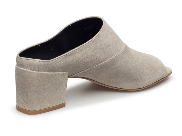REBECCA MINKOFF Women's Ingrid Suede Open Toe Mules $130 NIB