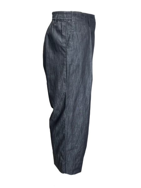 Marina Rinaldi Women's Grey Irina Straight Leg Pants NWT