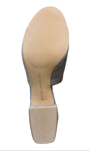 REBECCA MINKOFF Women's Putty Smooth Velvet Ivonne Sandals #M5131007 NWB