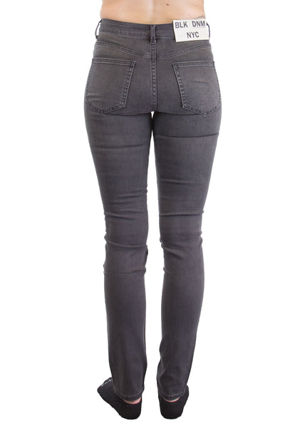 BLK DNM Women's Fulton Black Slim Jeans #WJ270101 $215 NWT