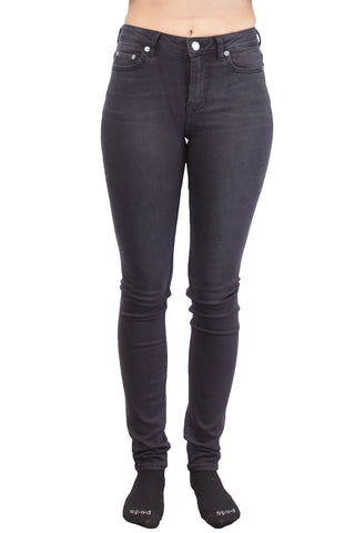 BLK DNM Women's Grace Black Midrise Skinny Jeans #WJ610102 $215 NWT