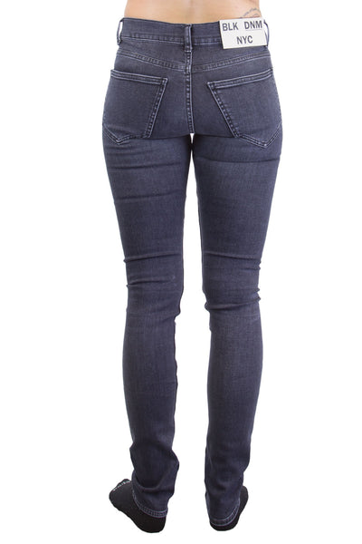 BLK DNM Women's Irwin Grey Skinny Jeans #BMMDJ01 $215 NWT