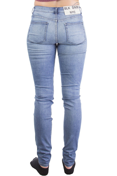 BLK DNM Women's Hamilton Blue Slim Fit Jeans #WJ320801 $215 NWT