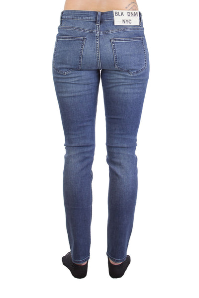 BLK DNM Women's Combs Blue Low Rise Jeans #WJ780103 $215 NWT