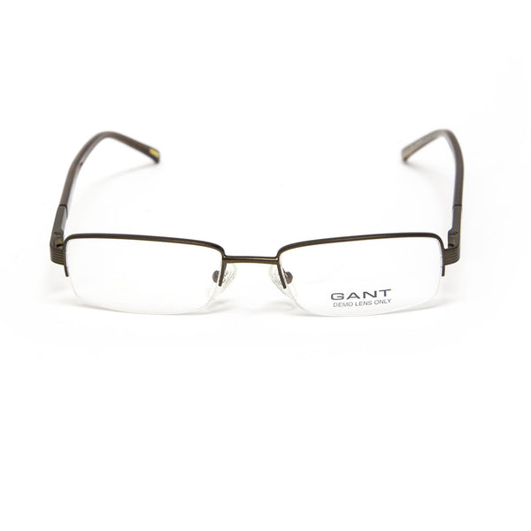 Gant Jessie Semi-Rimless Eyeglass Frames 51mm - Satin Brown NEW