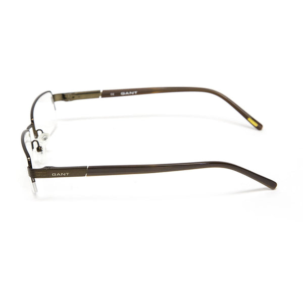 Gant Jessie Semi-Rimless Eyeglass Frames 51mm - Satin Brown NEW