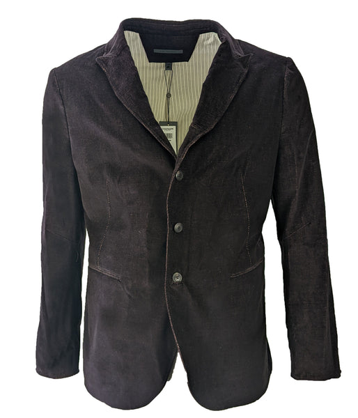 John Varvatos Men's Convertible Lapel Port Corduroy Blazer $998 NWT