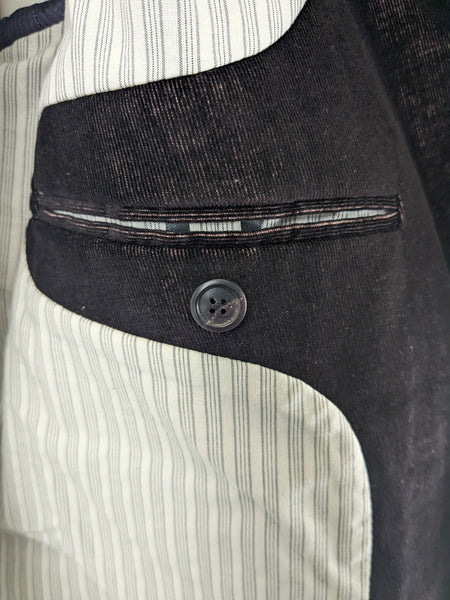 John Varvatos Men's Convertible Lapel Port Corduroy Blazer $998 NWT