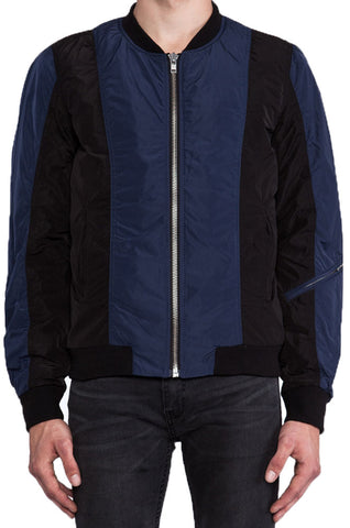 BLK DNM Men's Black/Navy Jacket 32 $395 NWT