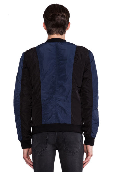 BLK DNM Men's Black/Navy Jacket 32 $395 NWT