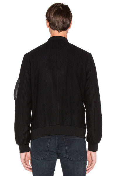 BLK DNM Men's Black Jacket 45 #MKW13501 X-Small $595 NWT