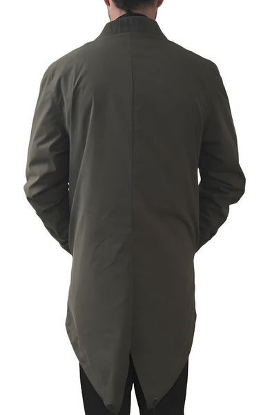 ZANEROBE Men's Olive Aten Zip Up Cotton Lightweight Bomber Size Medium NWT