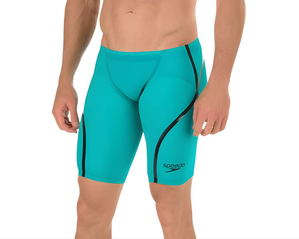 SPEEDO Men's Green LZR Racer X Fina Approved Drawstring Jammer #357 NWT
