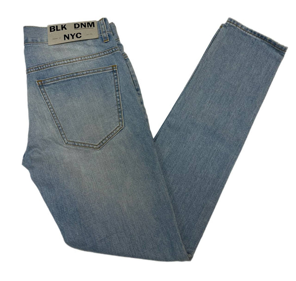 BLK DNM Men's Light Blue Mid Rise Jeans 25 NWT