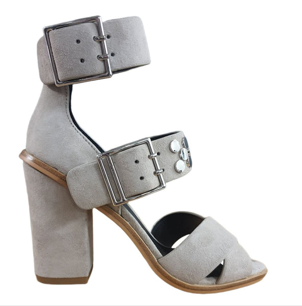 REBECCA MINKOFF Women's Sand Kid Suede Jennifer Sandals #M10261012 NWB