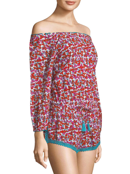 ROBERTA ROLLER RABBIT Women's Joana Niama Romper $125 NEW