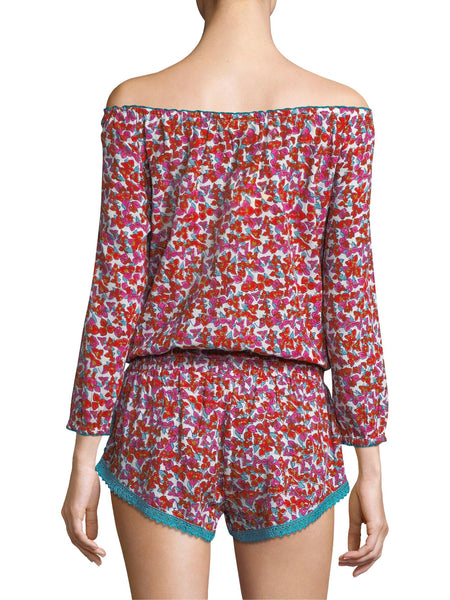 ROBERTA ROLLER RABBIT Women's Joana Niama Romper $125 NEW