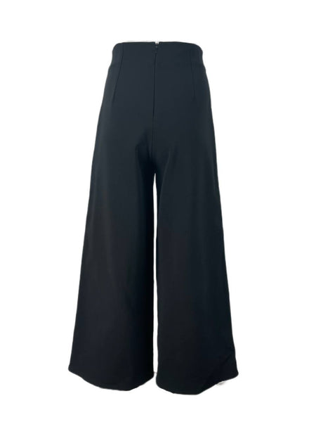 SOLACE London Black Johnson Trousers Size US 4 NWT