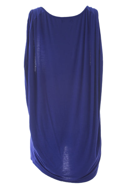 VELVET by Graham & Spencer Women's Electric Cape-Effect Sleevless Top S $99 NEW