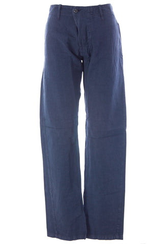 BLUE BLOOD Men's Journey French Navy Cotton Blend Pants MBLS0759 $250 NWT
