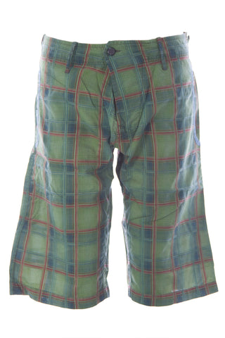 BLUE BLOOD Men's Journey Cardamon Madras Check Shorts MBLS0762 $250 NWT